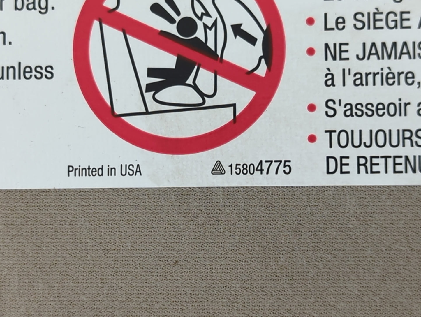 2003-2021 Chevrolet Express 2500 Sun Visor Shade Replacement Passenger Right Mirror Fits OEM Used Auto Parts - Oemusedautopa