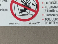 2003-2021 Chevrolet Express 2500 Sun Visor Shade Replacement Passenger Right Mirror Fits OEM Used Auto Parts - Oemusedautopa