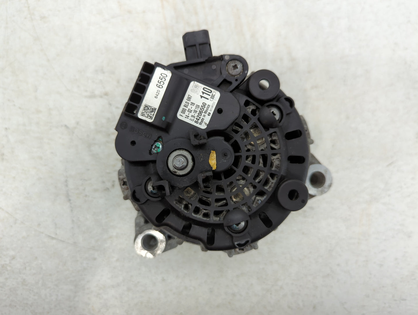 2017-2021 Chevrolet Express 2500 Alternator Replacement Generator Charging Assembly Engine OEM P/N:84206550 F 000 BL0 6N7 Fi