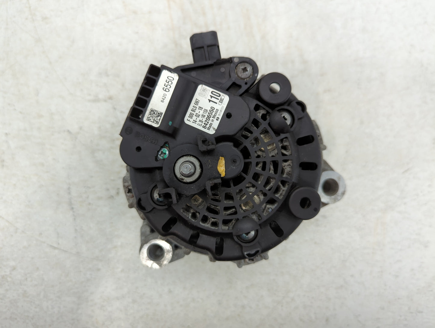 2017-2021 Chevrolet Express 2500 Alternator Replacement Generator Charging Assembly Engine OEM P/N:84206550 F 000 BL0 6N7 Fi
