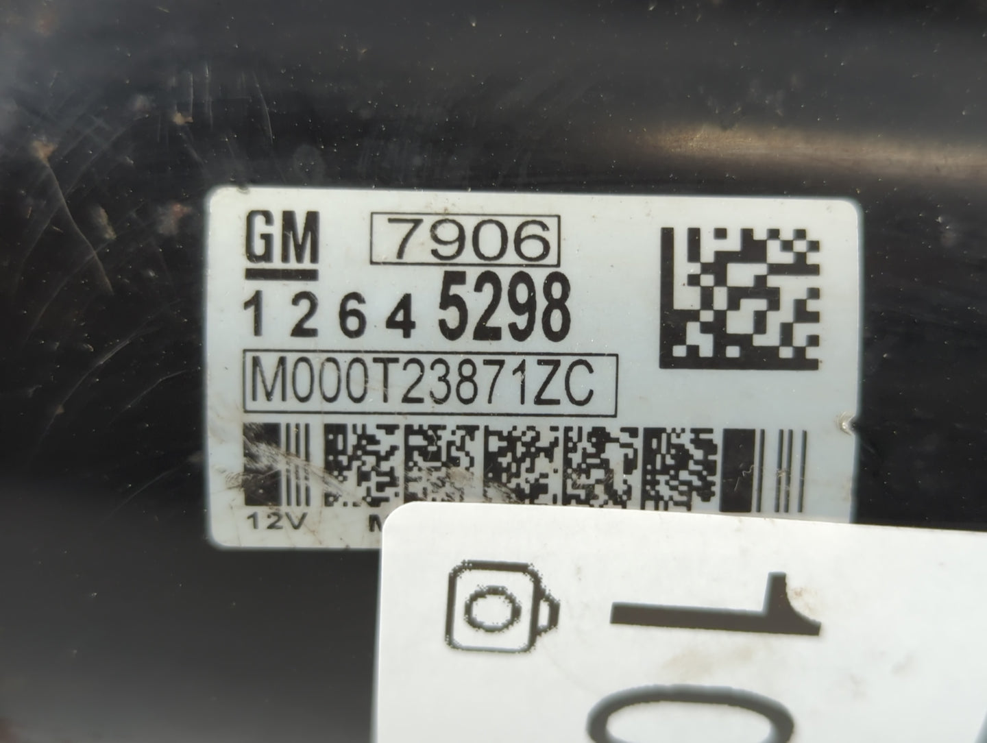 2012-2020 Chevrolet Impala Car Starter Motor Solenoid OEM P/N:M000T23871ZC 12645298 Fits OEM Used Auto Parts - Oemusedautopa