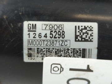 2012-2020 Chevrolet Impala Car Starter Motor Solenoid OEM P/N:M000T23871ZC 12645298 Fits OEM Used Auto Parts