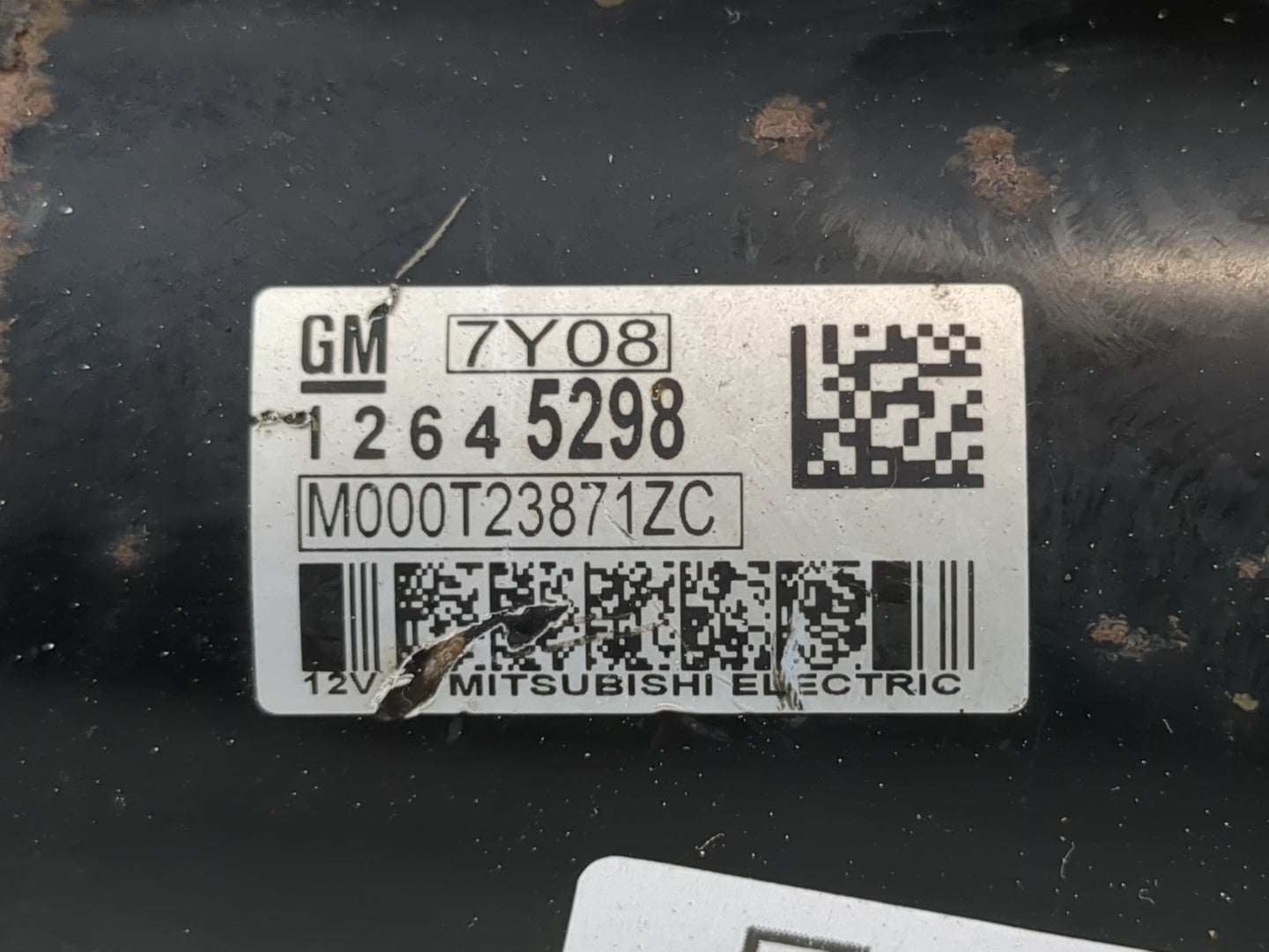 2012-2020 Chevrolet Impala Car Starter Motor Solenoid OEM P/N:12645298 Fits OEM Used Auto Parts - Oemusedautoparts1.com