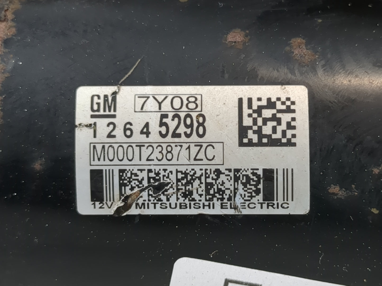 2012-2020 Chevrolet Impala Car Starter Motor Solenoid OEM P/N:12645298 Fits OEM Used Auto Parts - Oemusedautoparts1.com