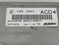 2017-2020 Chevrolet Impala PCM Engine Control Computer ECU ECM PCU OEM P/N:12685918 Fits Fits 2017 2018 2019 2020 OEM Used A