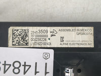 2014-2020 Chevrolet Impala Climate Control Module Temperature AC/Heater Replacement P/N:23453509 Fits OEM Used Auto Parts - 
