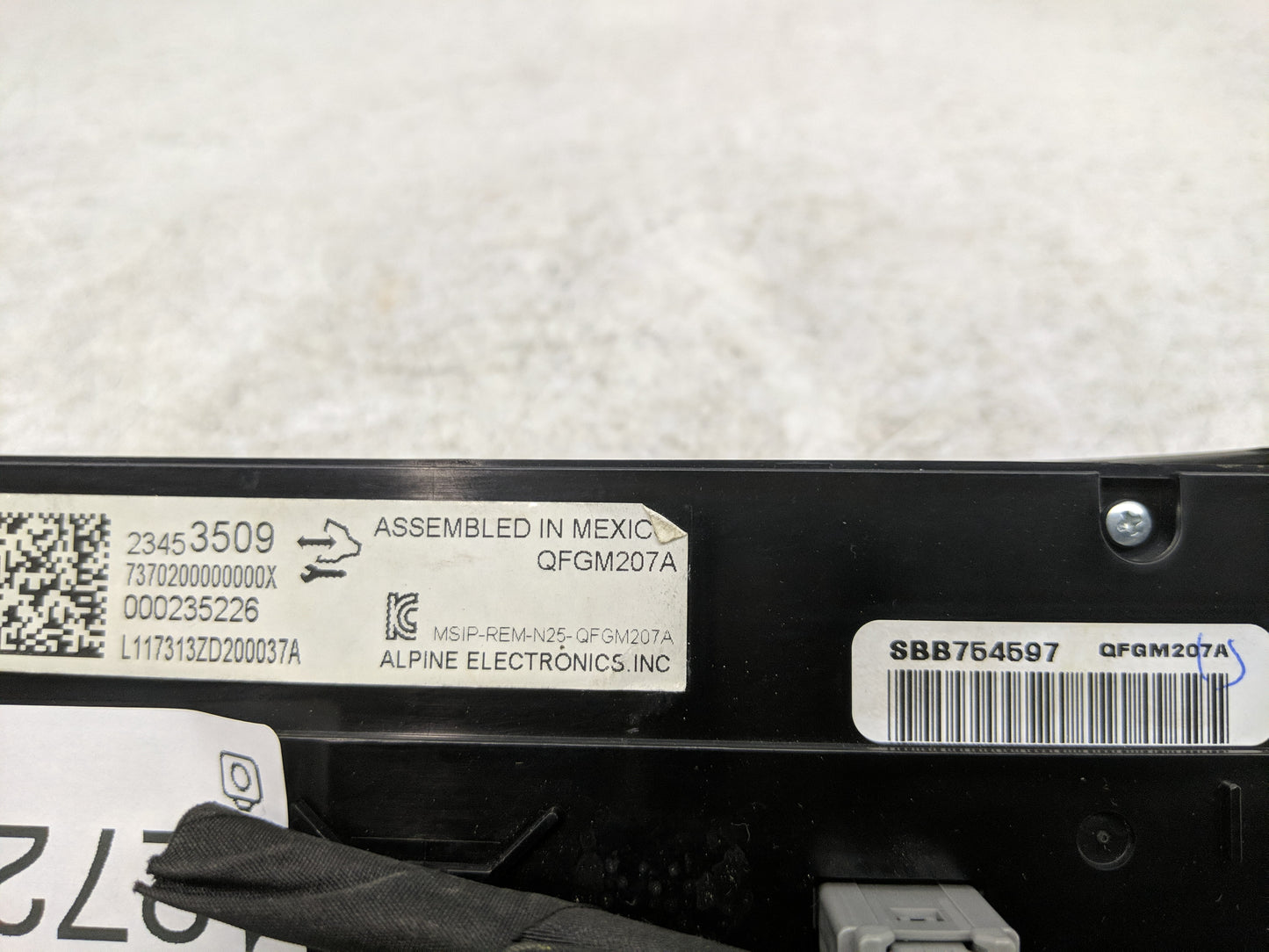 2014-2020 Chevrolet Impala Climate Control Module Temperature AC/Heater Replacement P/N:23453509 Fits OEM Used Auto Parts - 