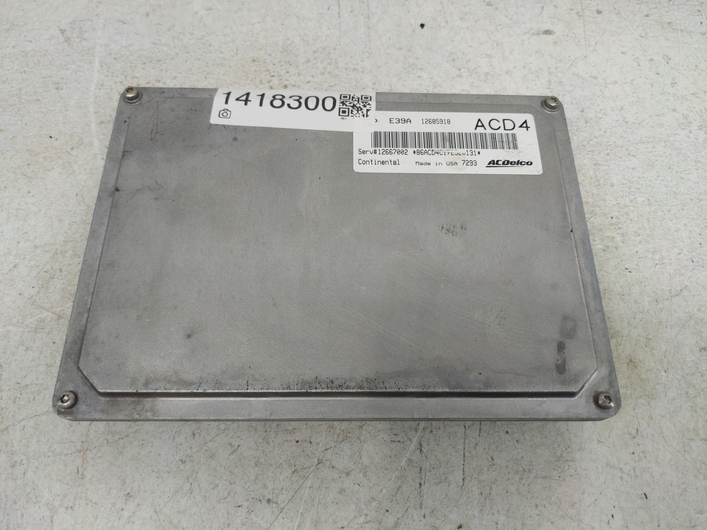 2017-2020 Chevrolet Impala PCM Engine Control Computer ECU ECM PCU OEM P/N:12685918 Fits Fits 2017 2018 2019 2020 OEM Used A