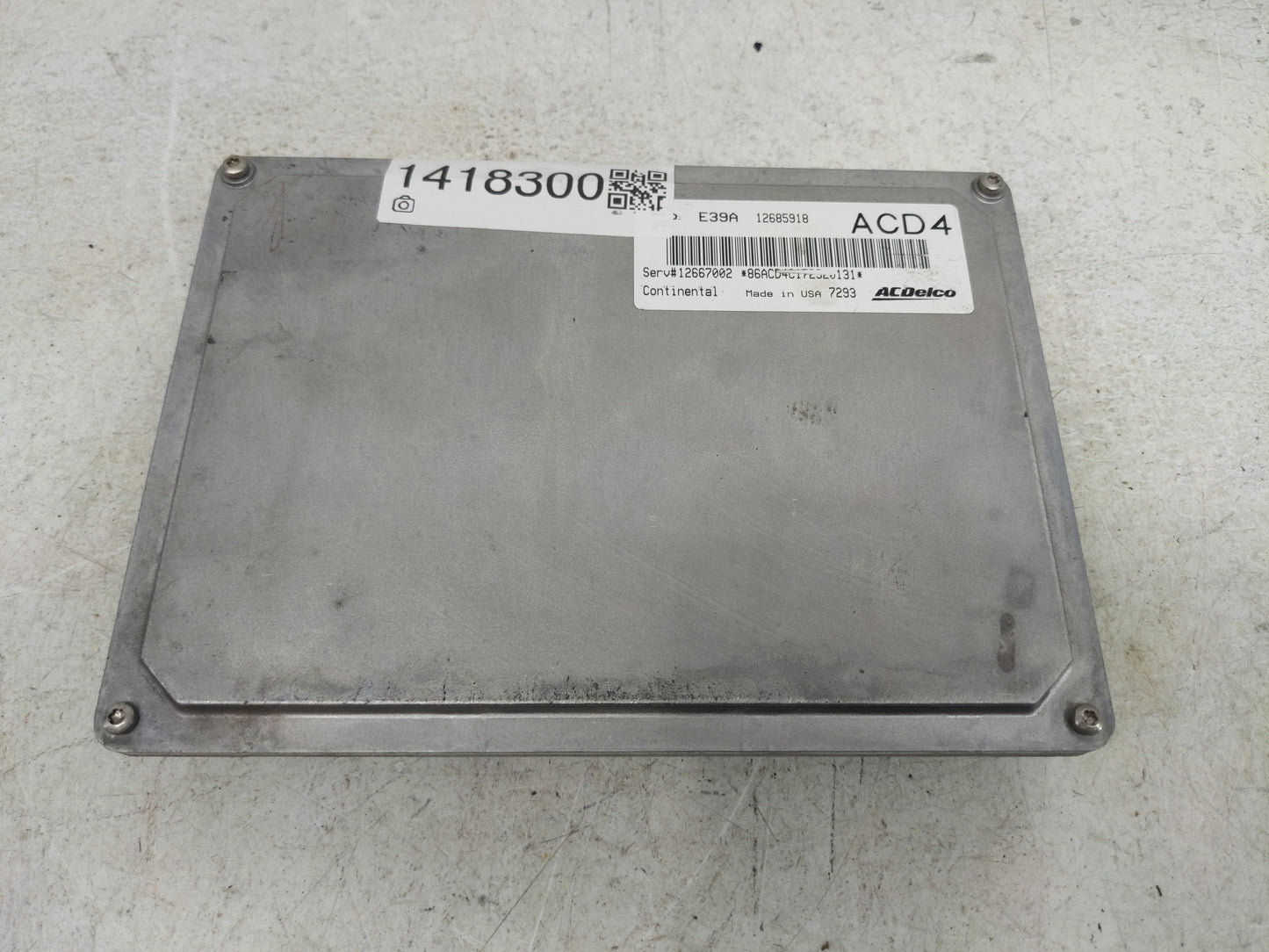 2017-2020 Chevrolet Impala PCM Engine Control Computer ECU ECM PCU OEM P/N:12685918 Fits Fits 2017 2018 2019 2020 OEM Used A