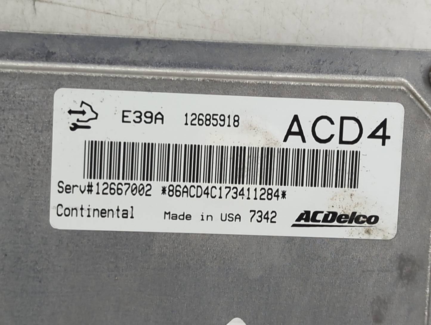 2017-2020 Chevrolet Impala PCM Engine Control Computer ECU ECM PCU OEM P/N:12685918 12667002 Fits Fits 2017 2018 2019 2020 O