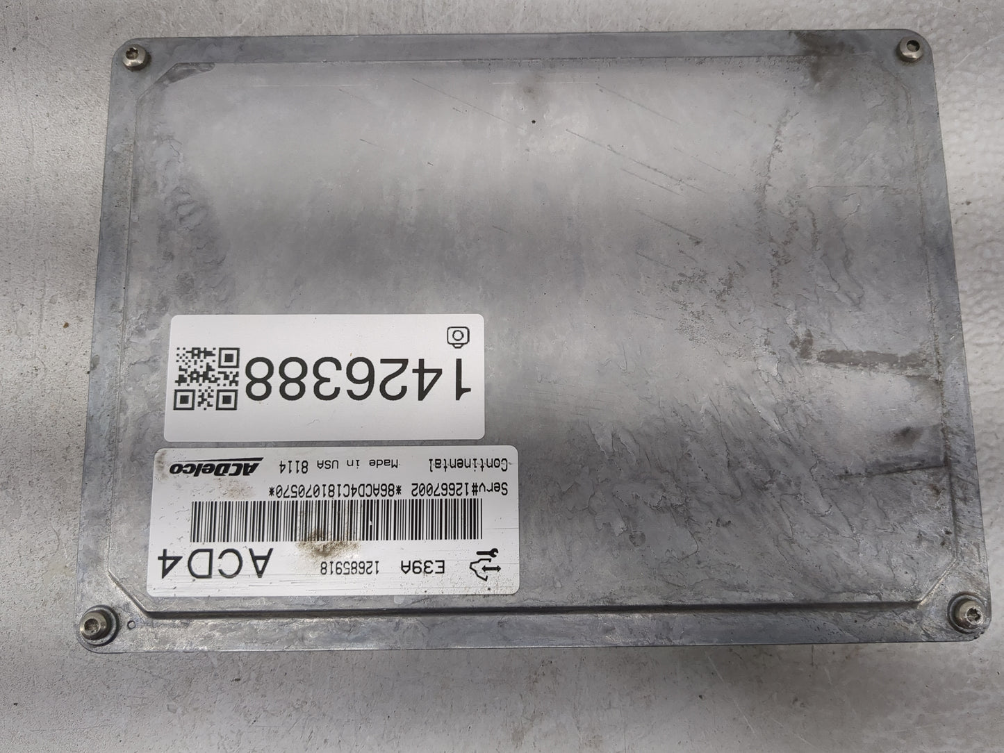 2017-2020 Chevrolet Impala PCM Engine Control Computer ECU ECM PCU OEM P/N:12667002 12685918 Fits Fits 2017 2018 2019 2020 O