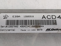 2017-2020 Chevrolet Impala PCM Engine Control Computer ECU ECM PCU OEM P/N:12685918 12667002 Fits Fits 2017 2018 2019 2020 O
