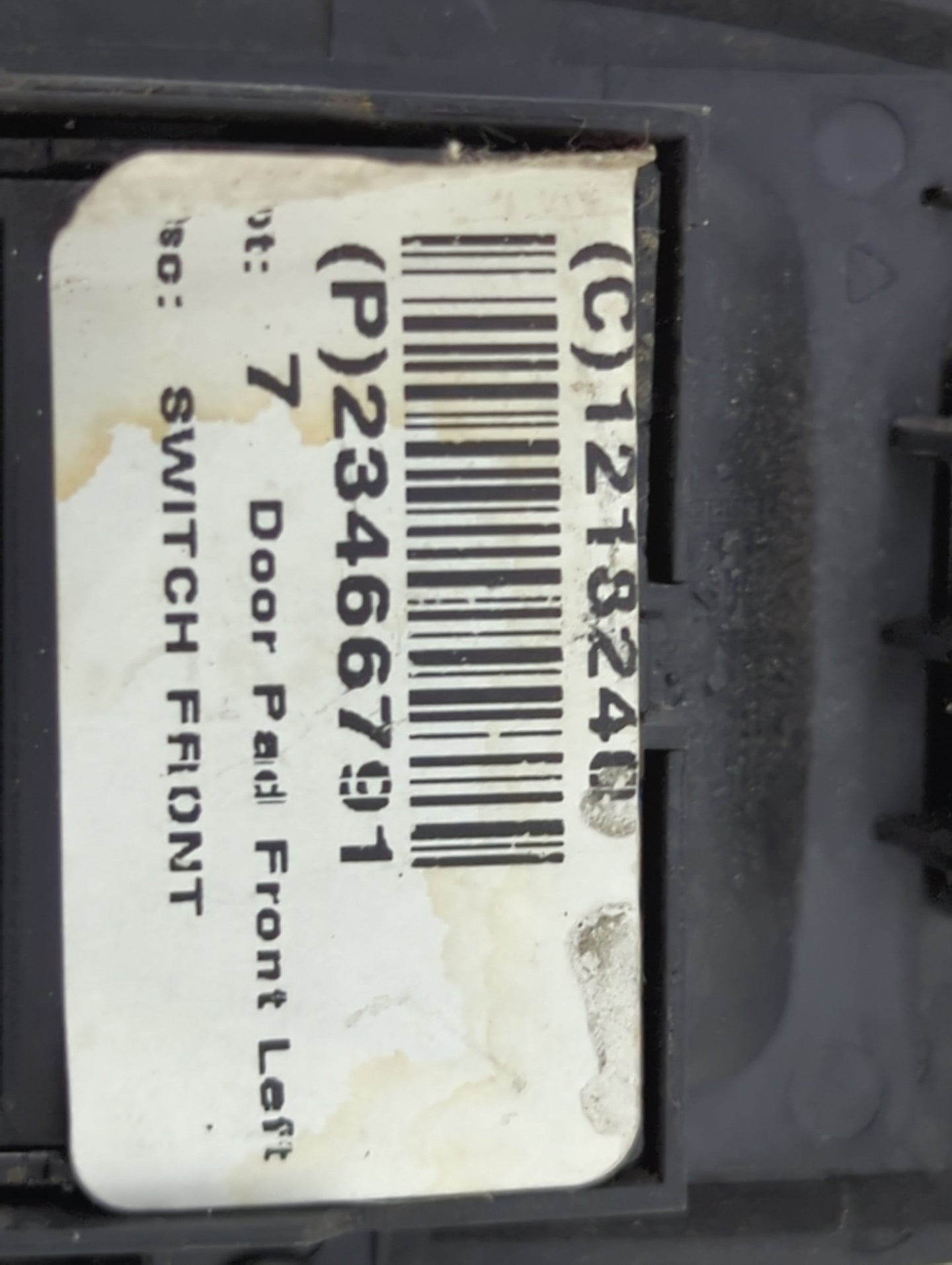 2014-2020 Chevrolet Impala Master Power Window Switch Replacement Driver Side Left P/N:23466791 Fits OEM Used Auto Parts - O