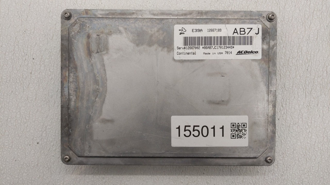 2017-2020 Chevrolet Impala PCM Engine Control Computer ECU ECM PCU OEM P/N:12667189 12670801 Fits Fits 2017 2018 2019 2020 O