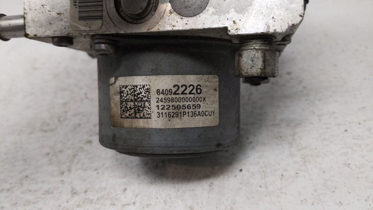 2017-2020 Chevrolet Impala Anti-Lock Brake ABS Pump Module Actuator OEM P/N:84020433 84092226 Fits Fits 2017 2018 2019 2020 