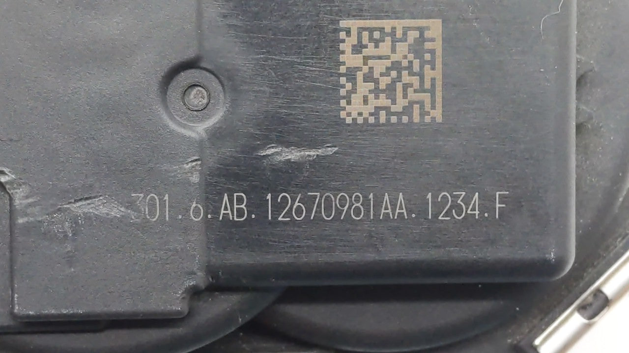 2012-2020 Chevrolet Impala Throttle Body P/N:12670981AA 12632172BA Fits OEM Used Auto Parts - Oemusedautoparts1.com