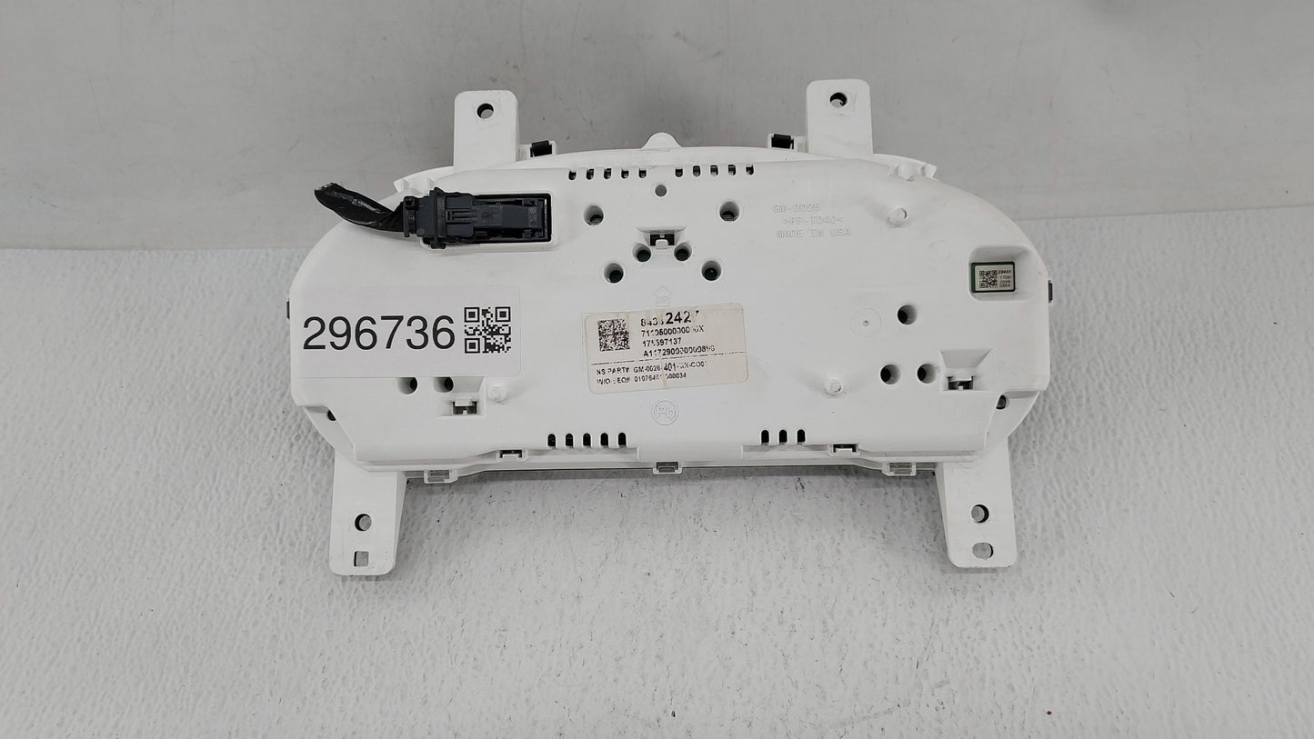 2017-2019 Chevrolet Impala Instrument Cluster Speedometer Gauges P/N:84142077 84332427 Fits Fits 2017 2018 2019 OEM Used Aut