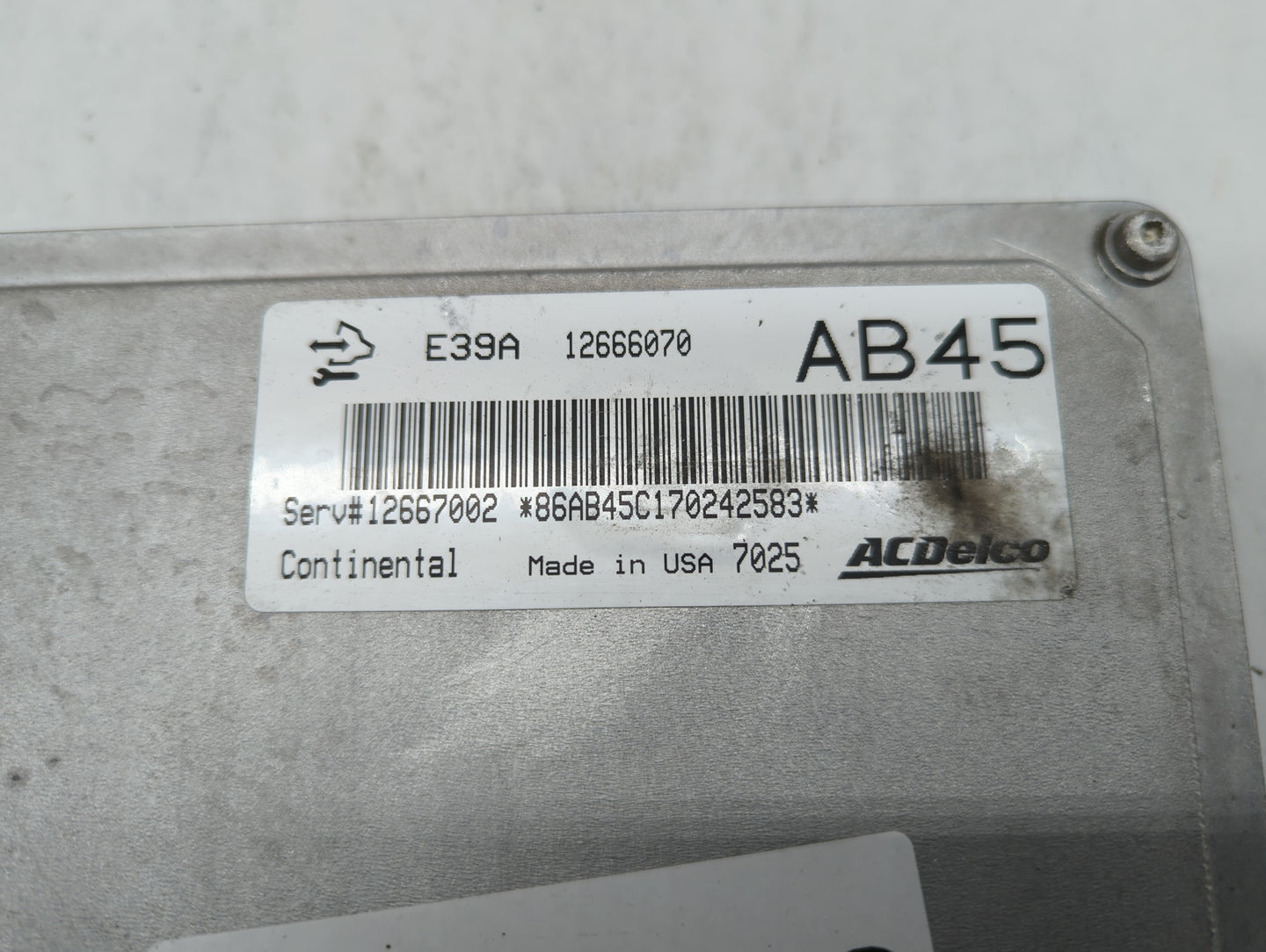 2017-2020 Chevrolet Impala PCM Engine Control Computer ECU ECM PCU OEM P/N:12666068 12667002 Fits Fits 2017 2018 2019 2020 O