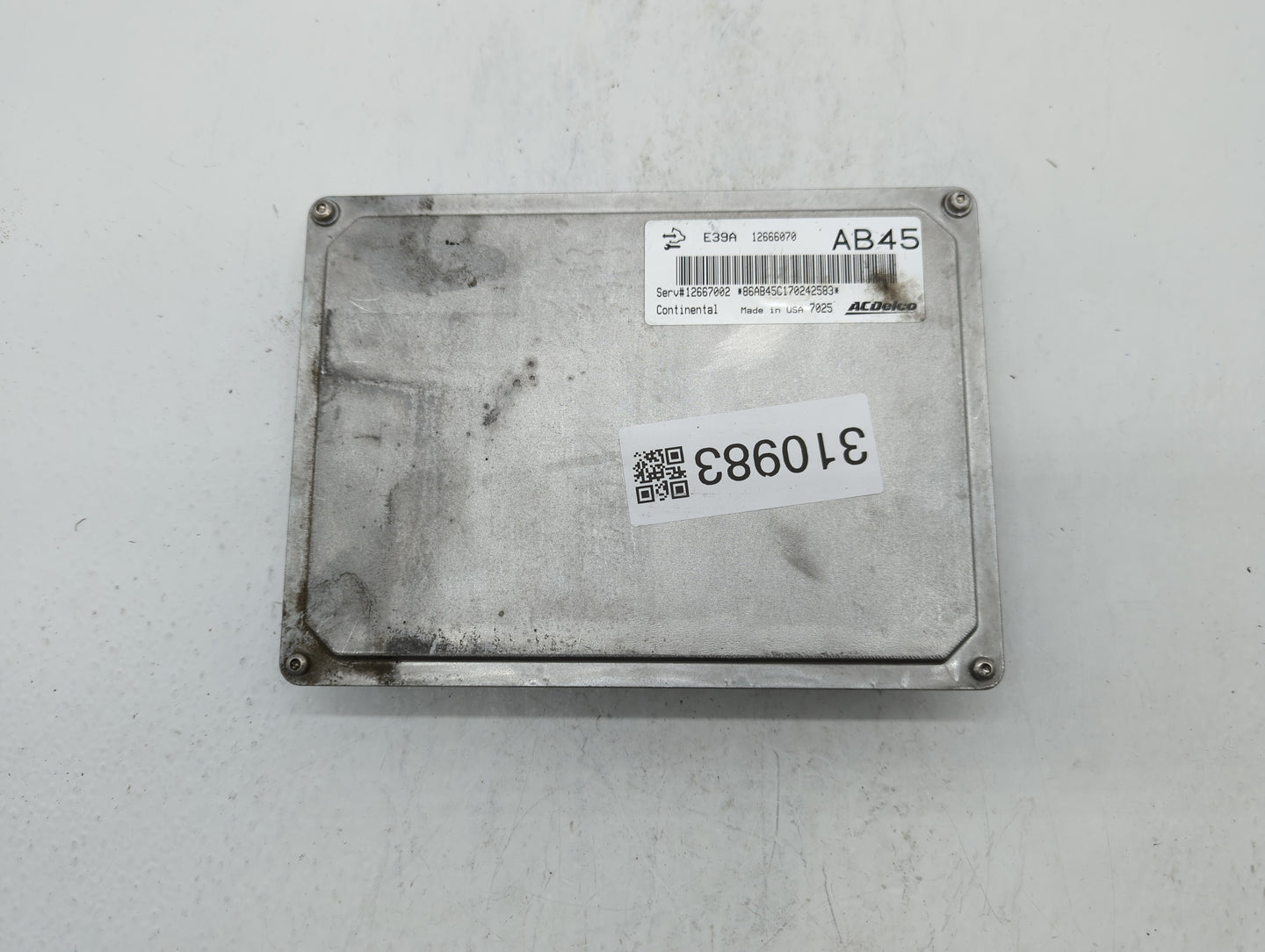 2017-2020 Chevrolet Impala PCM Engine Control Computer ECU ECM PCU OEM P/N:12666068 12667002 Fits Fits 2017 2018 2019 2020 O