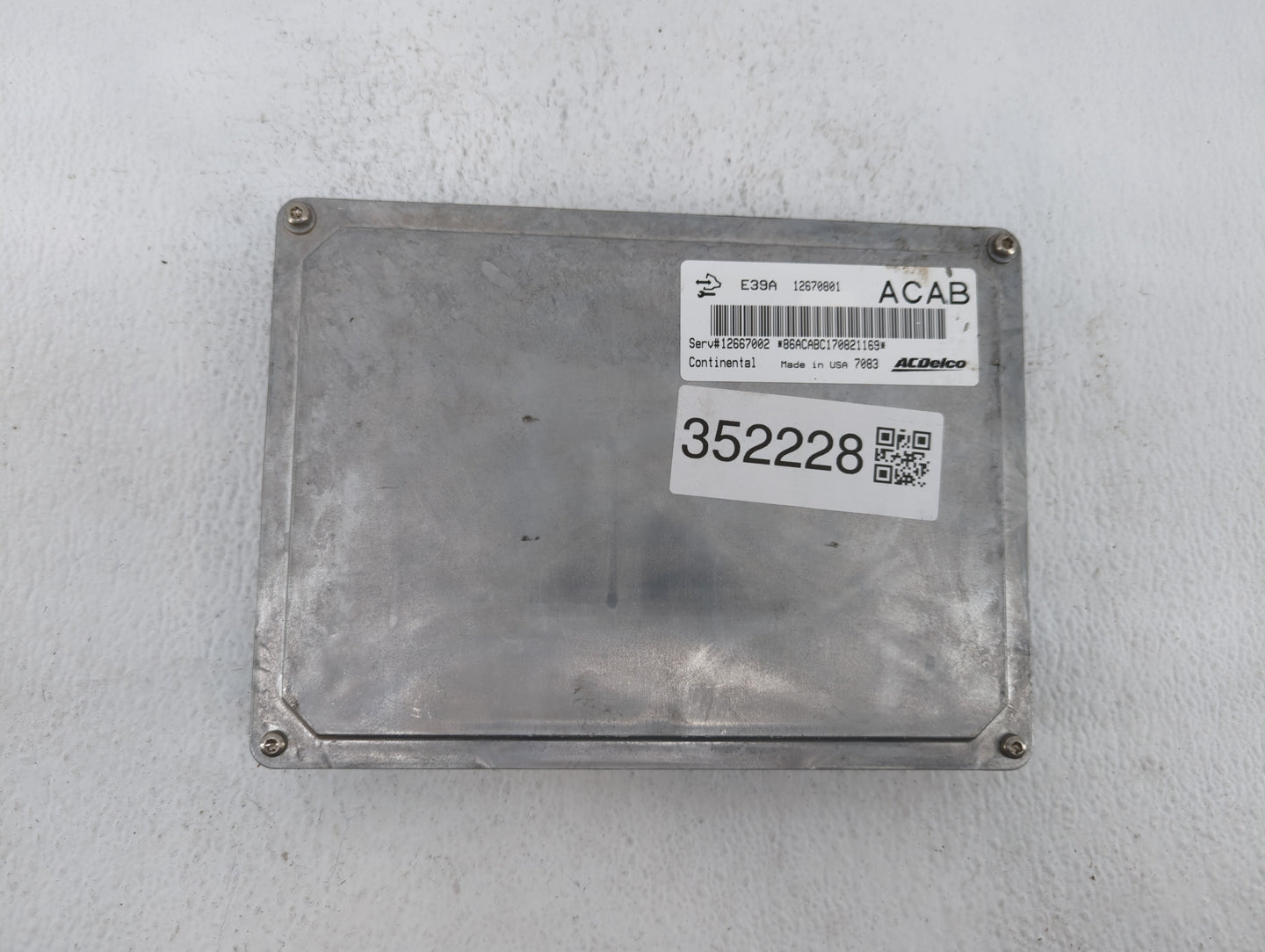 2017-2020 Chevrolet Impala PCM Engine Control Computer ECU ECM PCU OEM P/N:12685918 12667002 Fits Fits 2017 2018 2019 2020 O