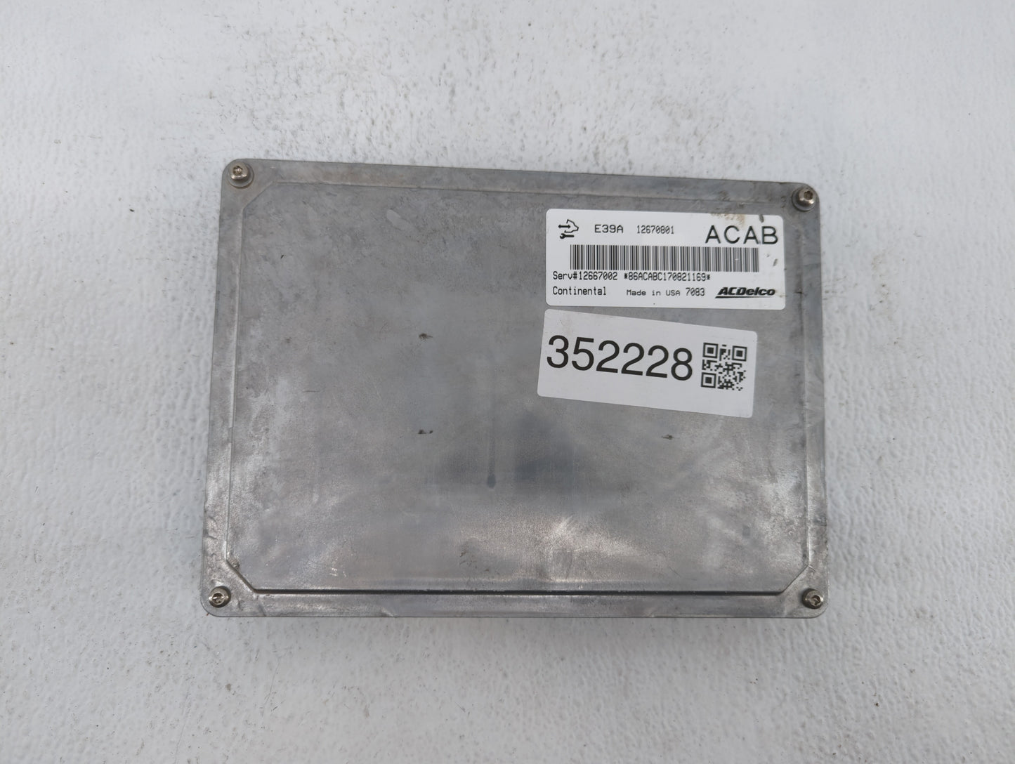 2017-2020 Chevrolet Impala PCM Engine Control Computer ECU ECM PCU OEM P/N:12685918 12667002 Fits Fits 2017 2018 2019 2020 O