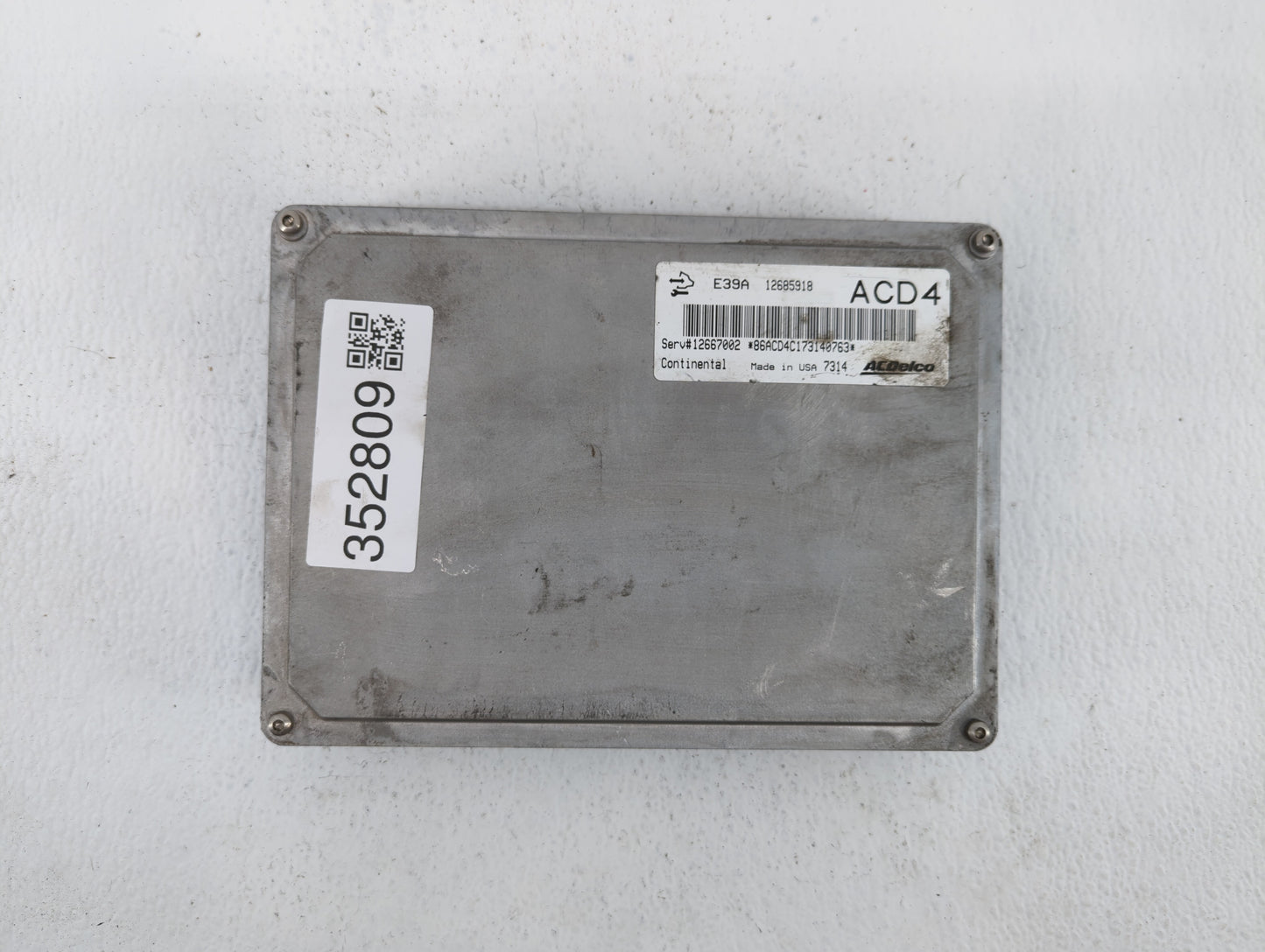2017-2019 Chevrolet Impala PCM Engine Control Computer ECU ECM PCU OEM P/N:12685918 12667002, 12698026 Fits Fits 2017 2018 2