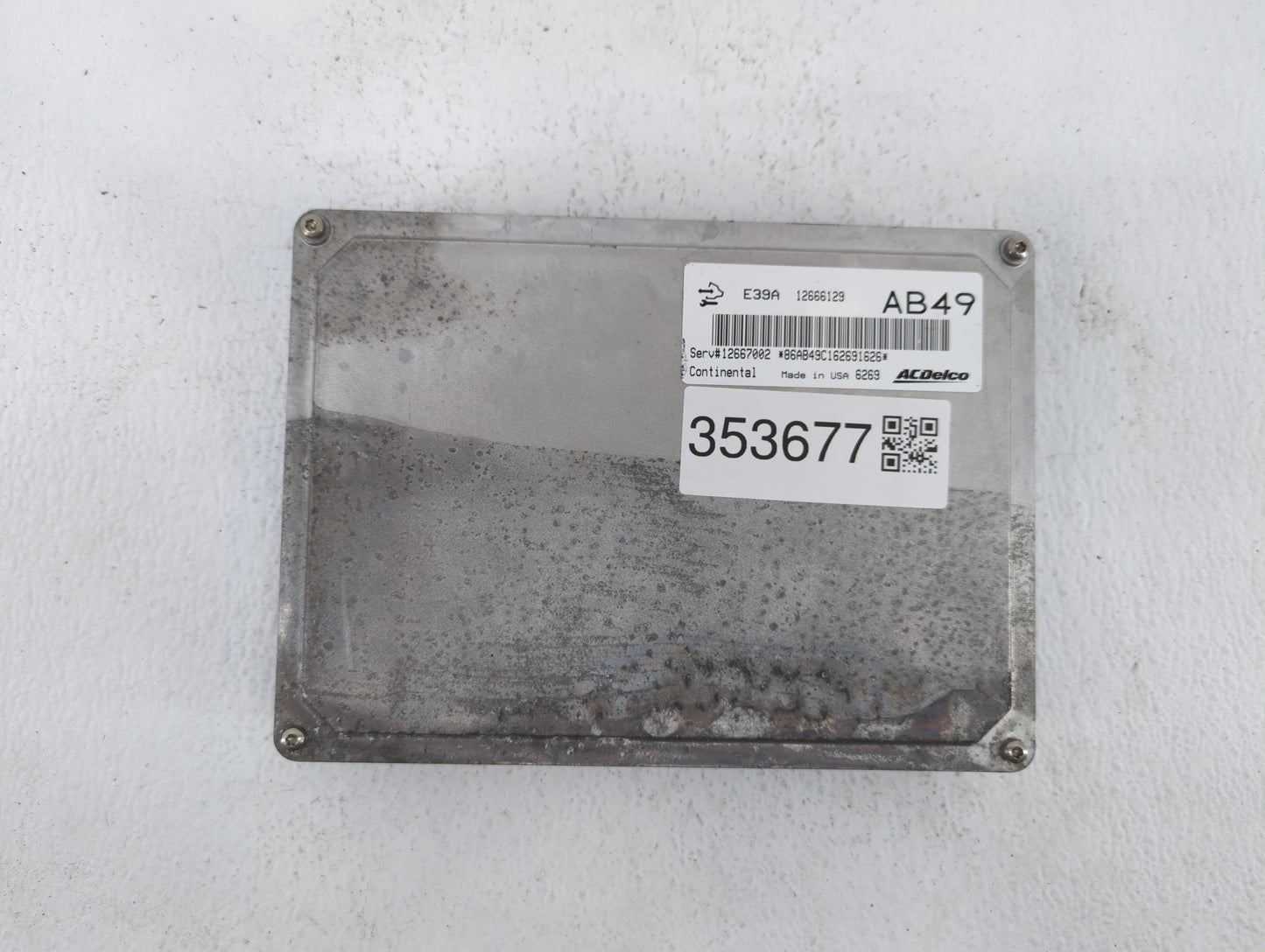 2017-2019 Chevrolet Impala PCM Engine Control Computer ECU ECM PCU OEM P/N:12685918 12667002, 12698026 Fits Fits 2017 2018 2
