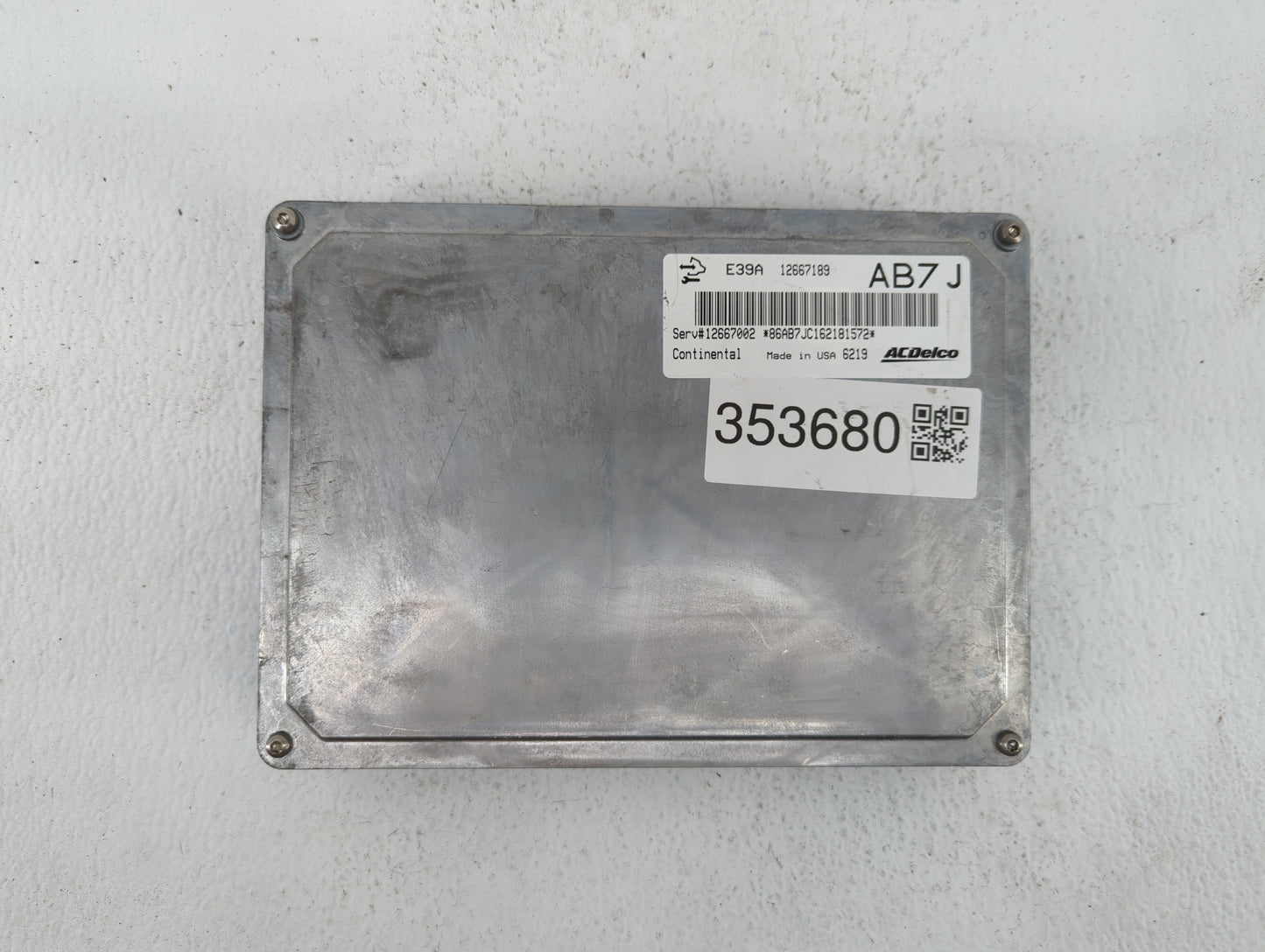 2017-2019 Chevrolet Impala PCM Engine Control Computer ECU ECM PCU OEM P/N:12685918 12667002, 12698026 Fits Fits 2017 2018 2