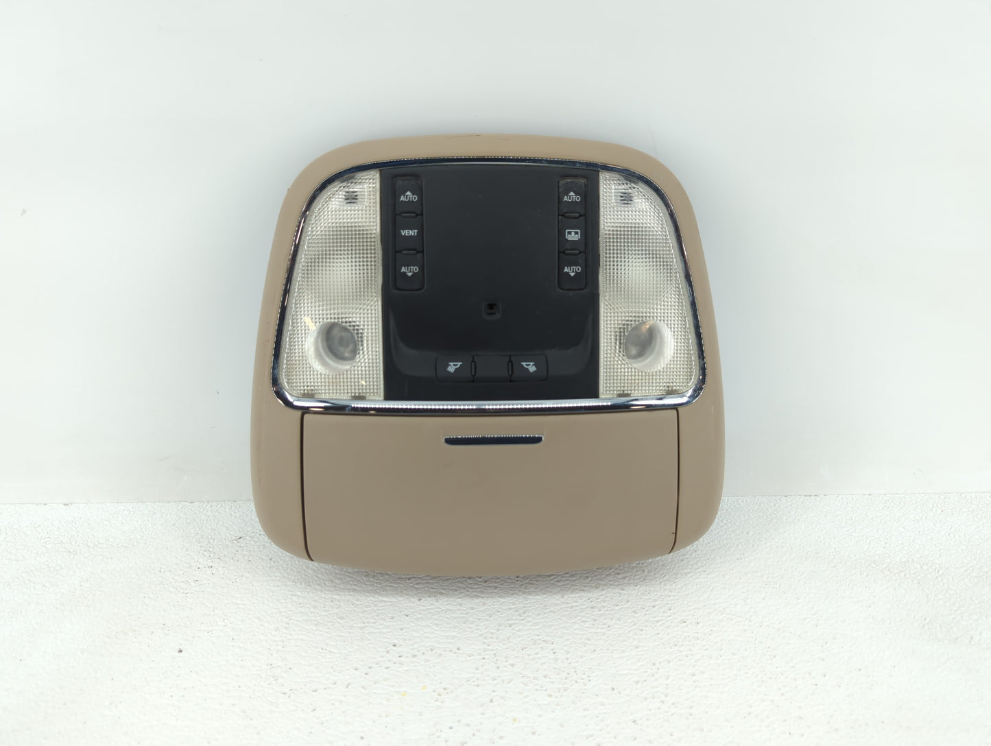 Chevrolet Impala Overhead Console W/rear Climate Control Beige - Oemusedautoparts1.com