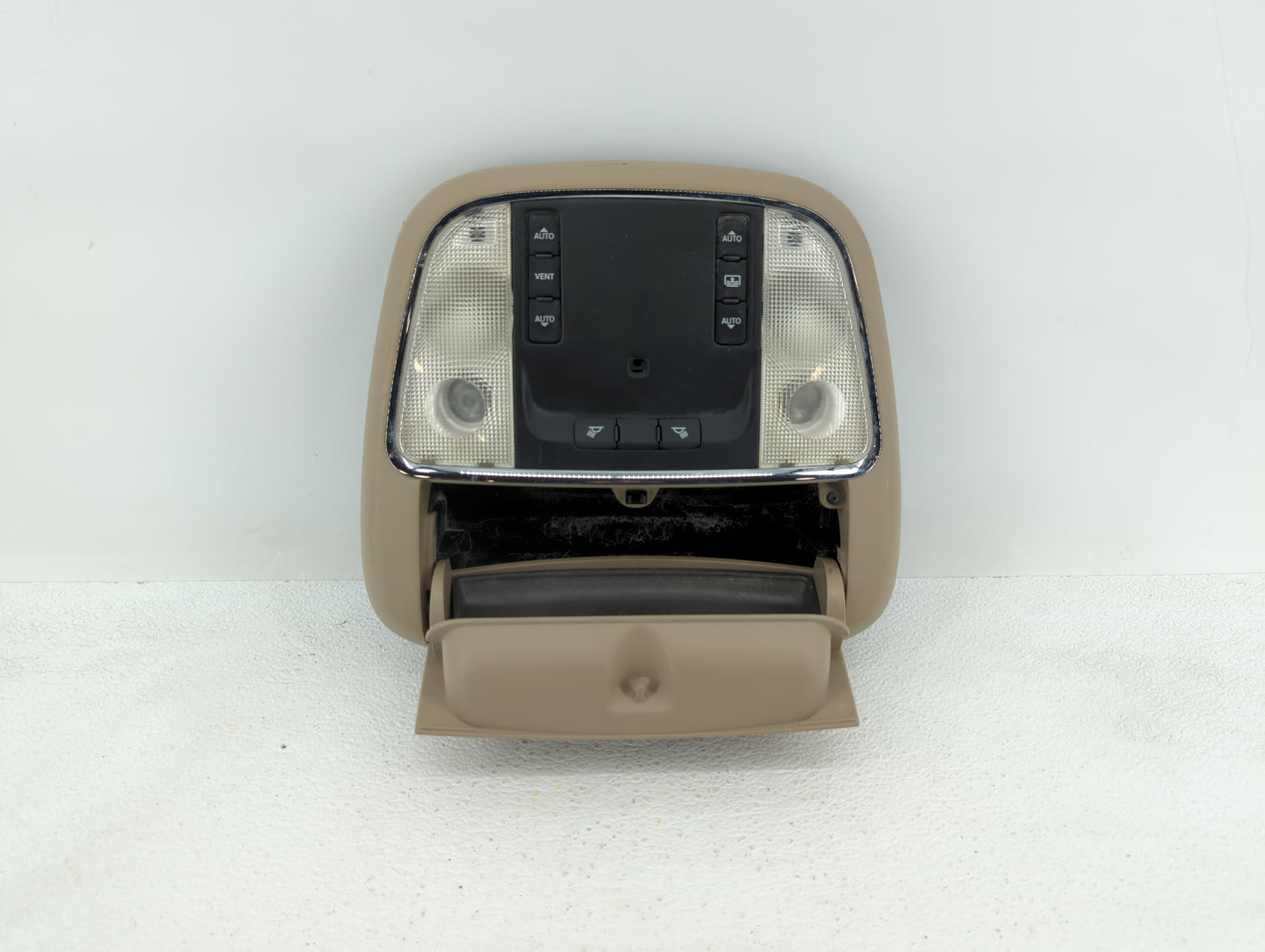 Chevrolet Impala Overhead Console W/rear Climate Control Beige - Oemusedautoparts1.com