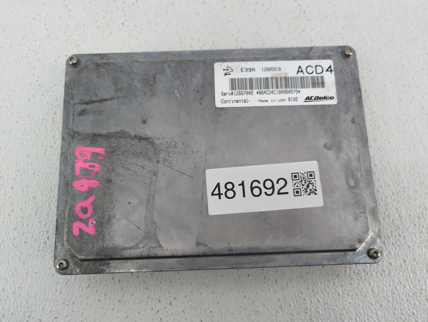 2017-2020 Chevrolet Impala PCM Engine Control Computer ECU ECM PCU OEM P/N:12667002 12685918 Fits Fits 2017 2018 2019 2020 O