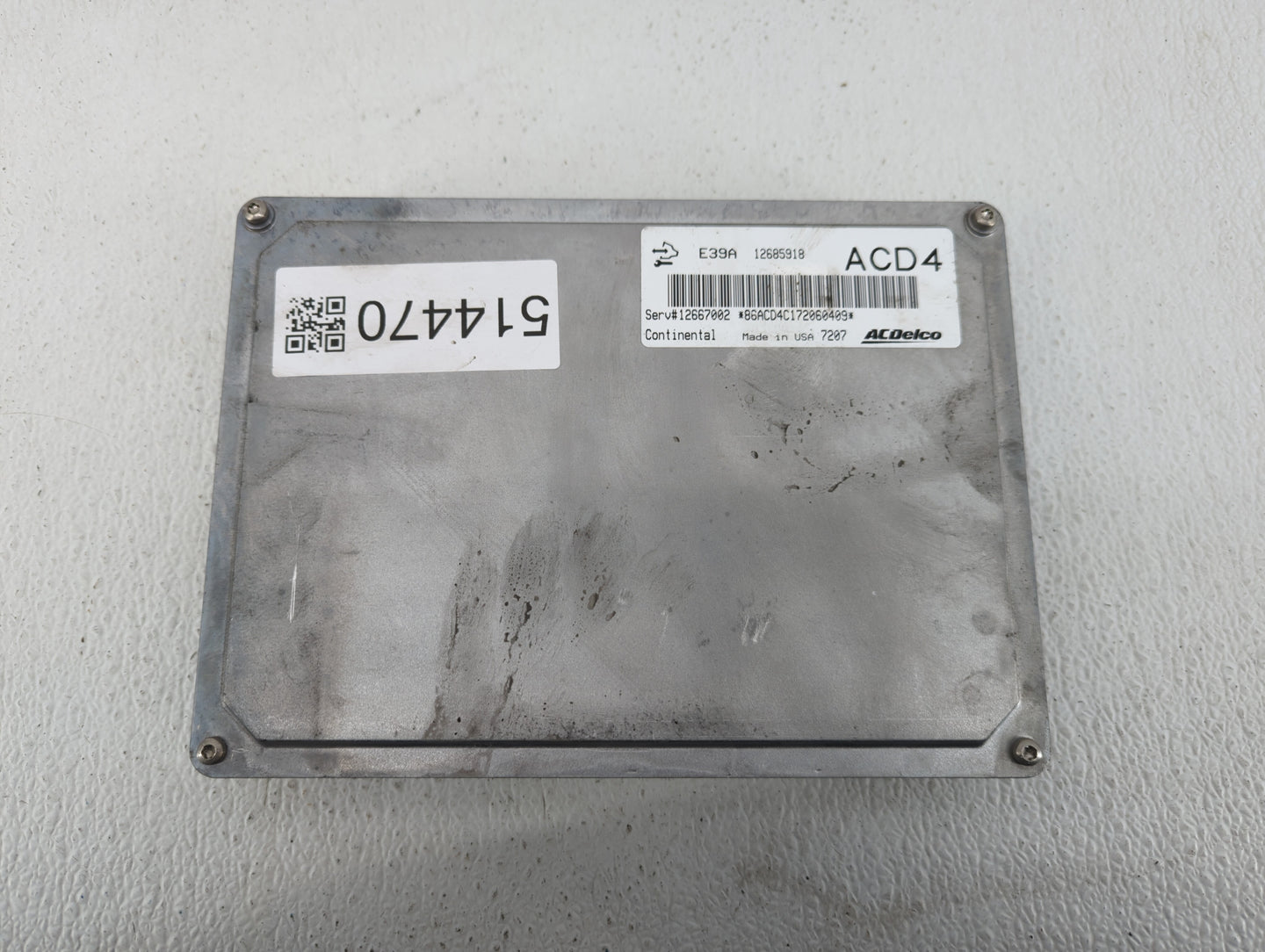 2017-2020 Chevrolet Impala PCM Engine Control Computer ECU ECM PCU OEM P/N:12667002 12685918 Fits Fits 2017 2018 2019 2020 O