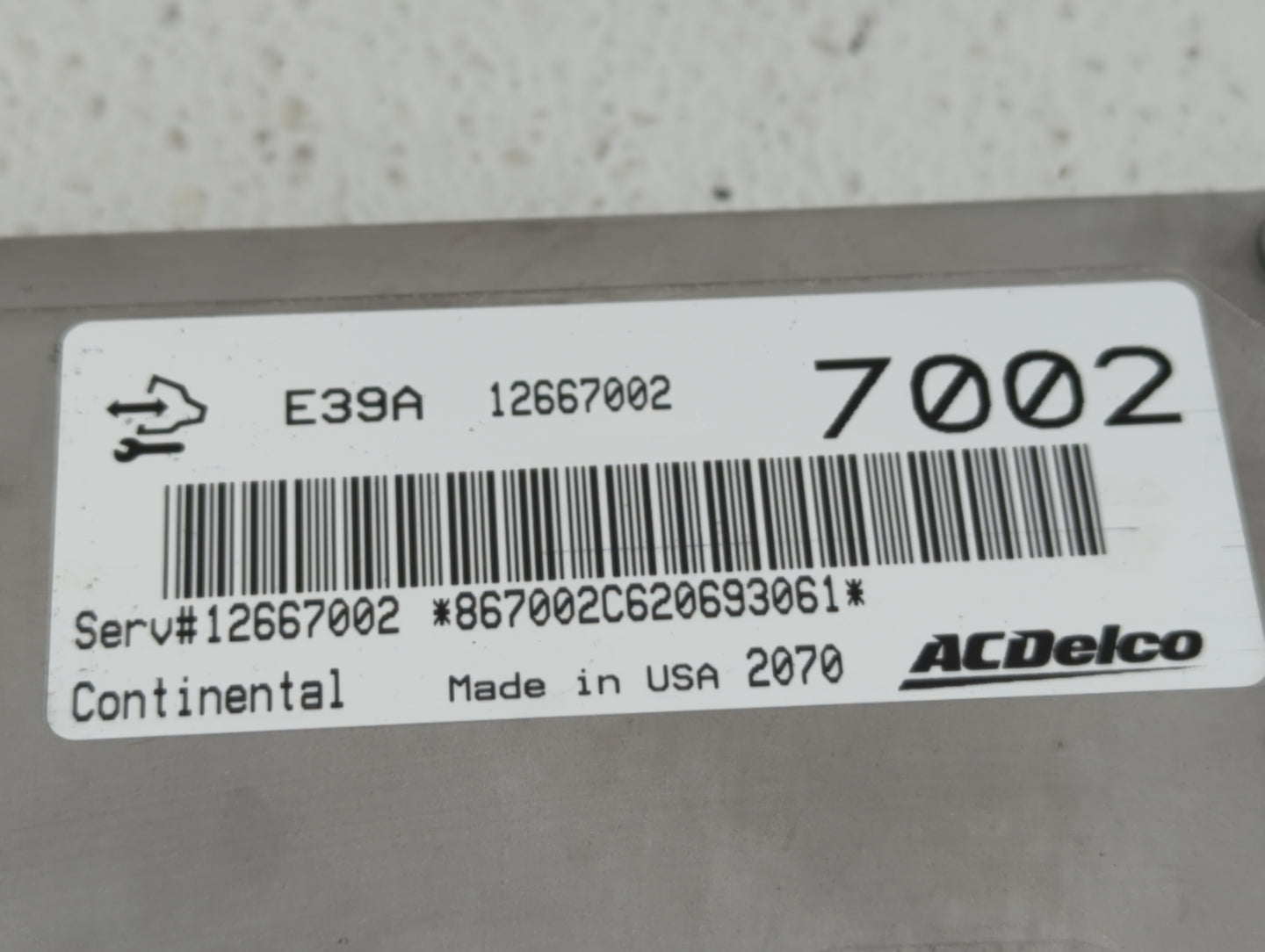 2017-2020 Chevrolet Impala PCM Engine Control Computer ECU ECM PCU OEM P/N:12667002 12685918 Fits Fits 2017 2018 2019 2020 O