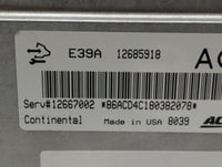 2017-2020 Chevrolet Impala PCM Engine Control Computer ECU ECM PCU OEM P/N:12685918 12670801 Fits Fits 2017 2018 2019 2020 O