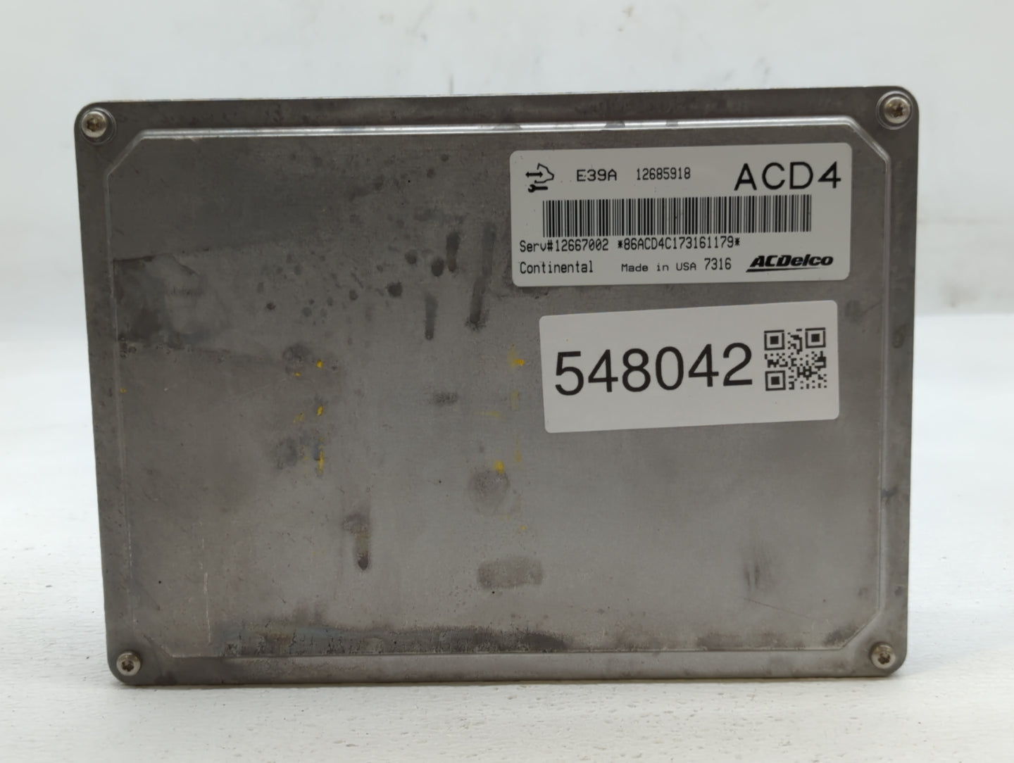 2017-2020 Chevrolet Impala PCM Engine Control Computer ECU ECM PCU OEM P/N:12667189 12685918 Fits Fits 2017 2018 2019 2020 O