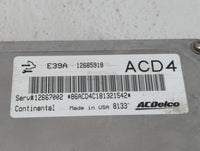 2017-2020 Chevrolet Impala PCM Engine Control Computer ECU ECM PCU OEM P/N:12685918 Fits Fits 2017 2018 2019 2020 OEM Used A