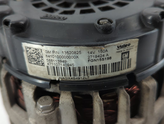 2017-2020 Chevrolet Impala Alternator Replacement Generator Charging Assembly Engine OEM P/N:13520825 Fits OEM Used Auto Parts
