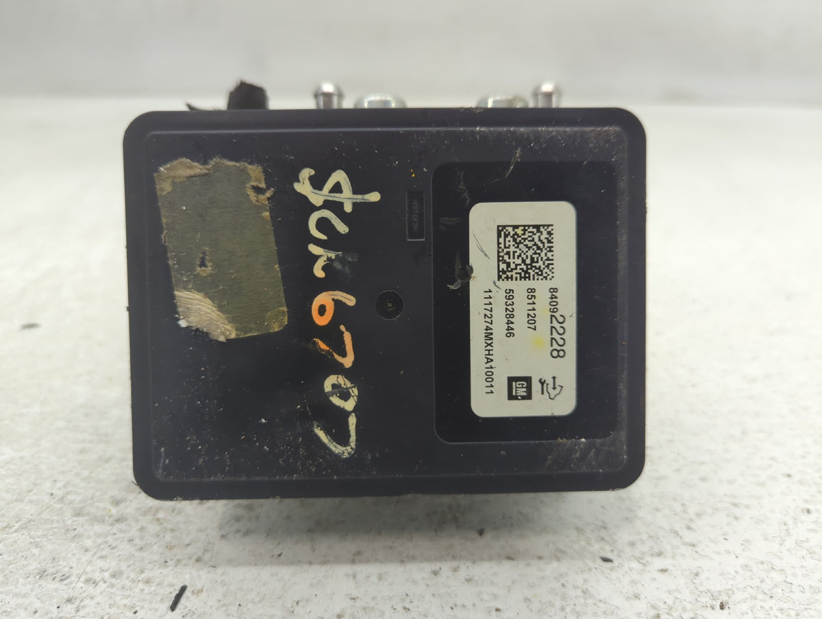 2017-2020 Chevrolet Impala Anti-Lock Brake ABS Pump Module Actuator OEM P/N:84092226 Fits Fits 2017 2018 2019 2020 OEM Used 