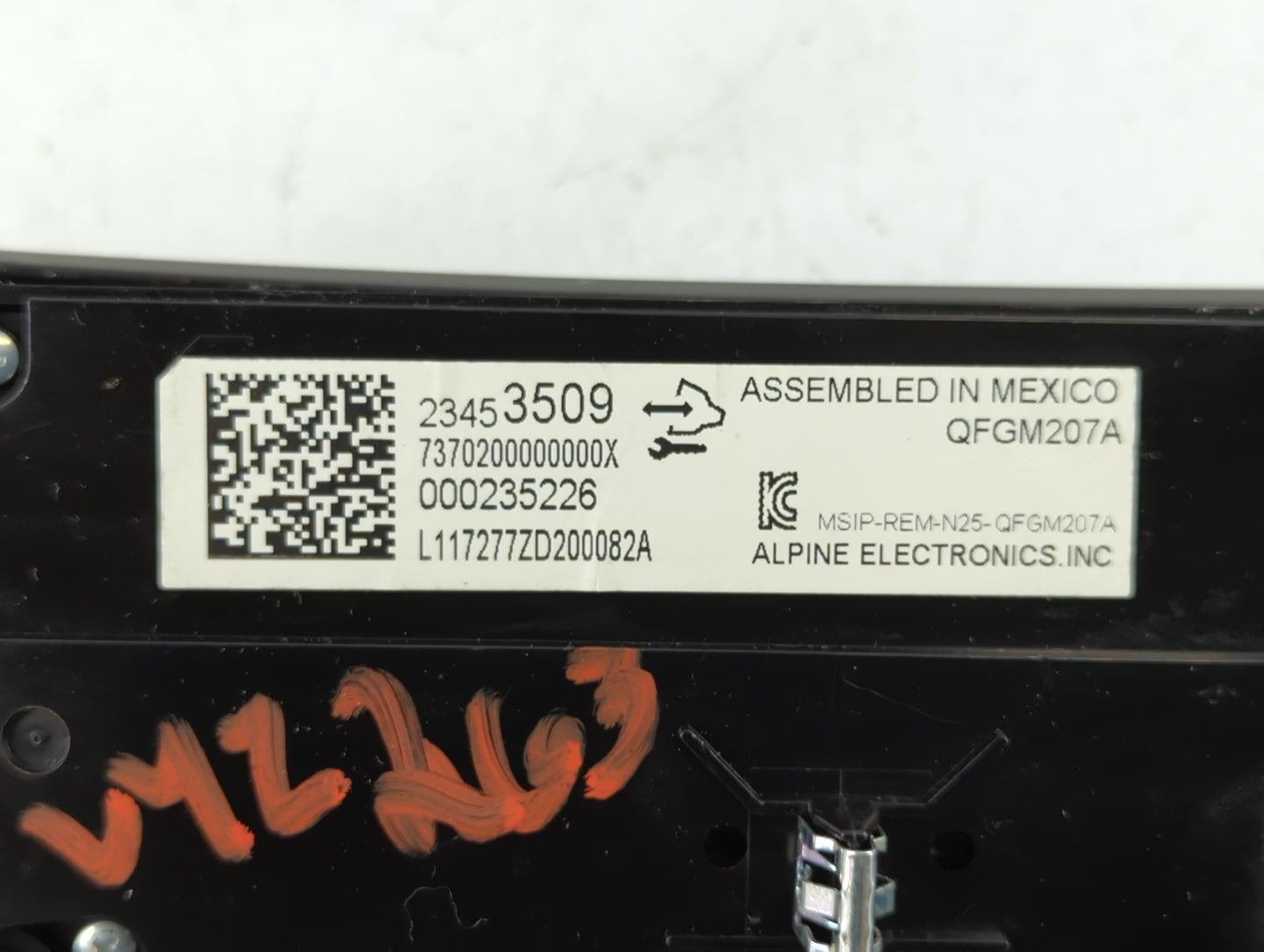 2014-2020 Chevrolet Impala Climate Control Module Temperature AC/Heater Replacement P/N:23453509 Fits OEM Used Auto Parts - 