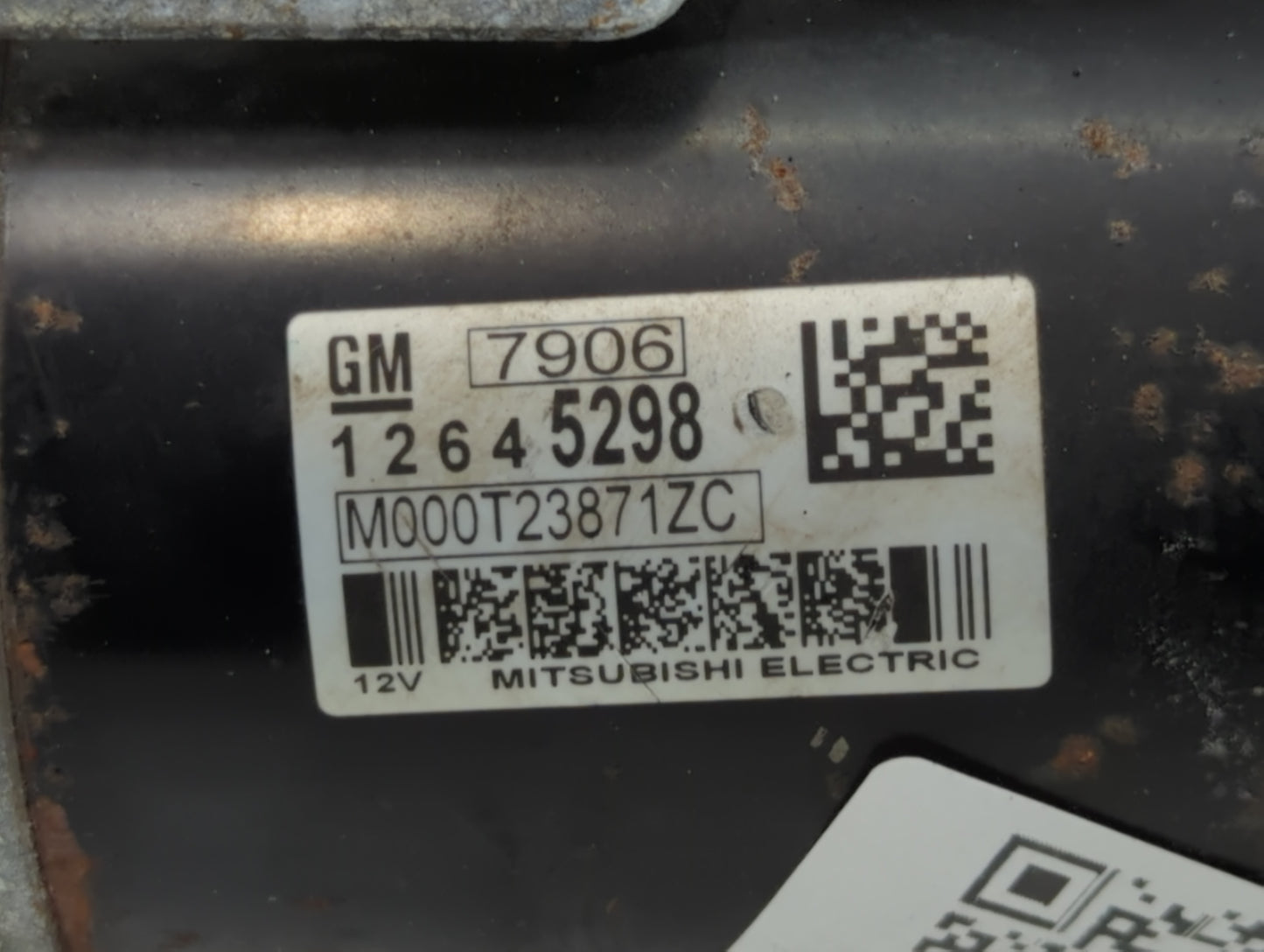 2012-2020 Chevrolet Impala Car Starter Motor Solenoid OEM P/N:M000T23871ZC 12645298 Fits OEM Used Auto Parts - Oemusedautopa
