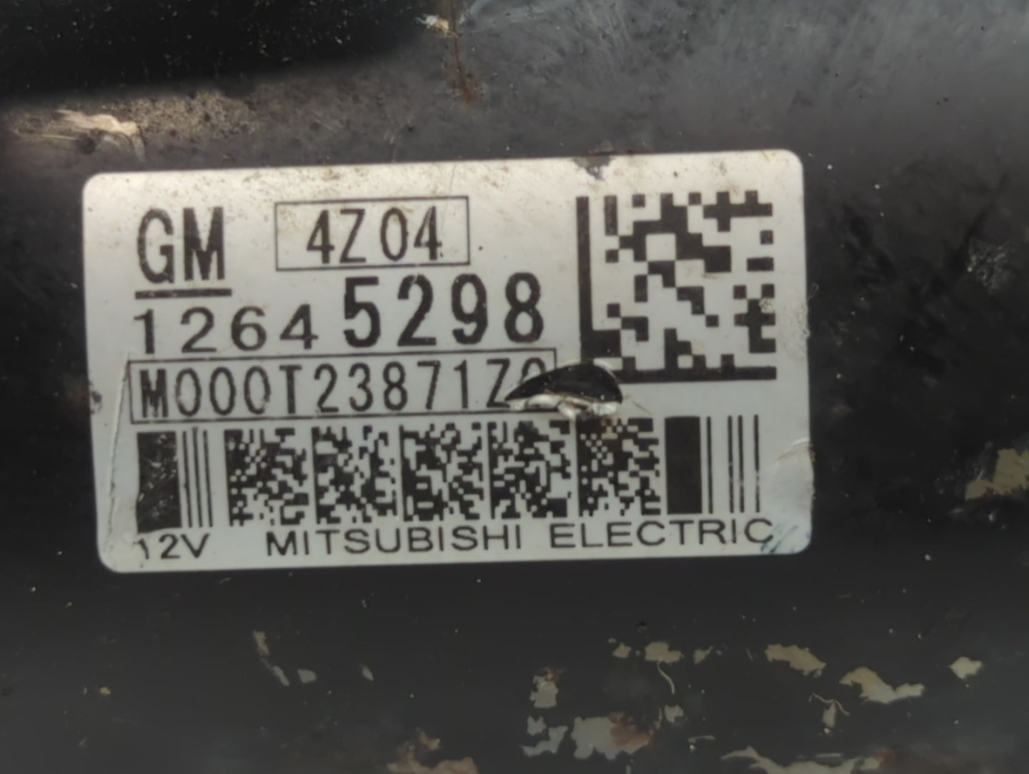 2012-2020 Chevrolet Impala Car Starter Motor Solenoid OEM P/N:M000T23871ZC 12645298 Fits OEM Used Auto Parts - Oemusedautopa