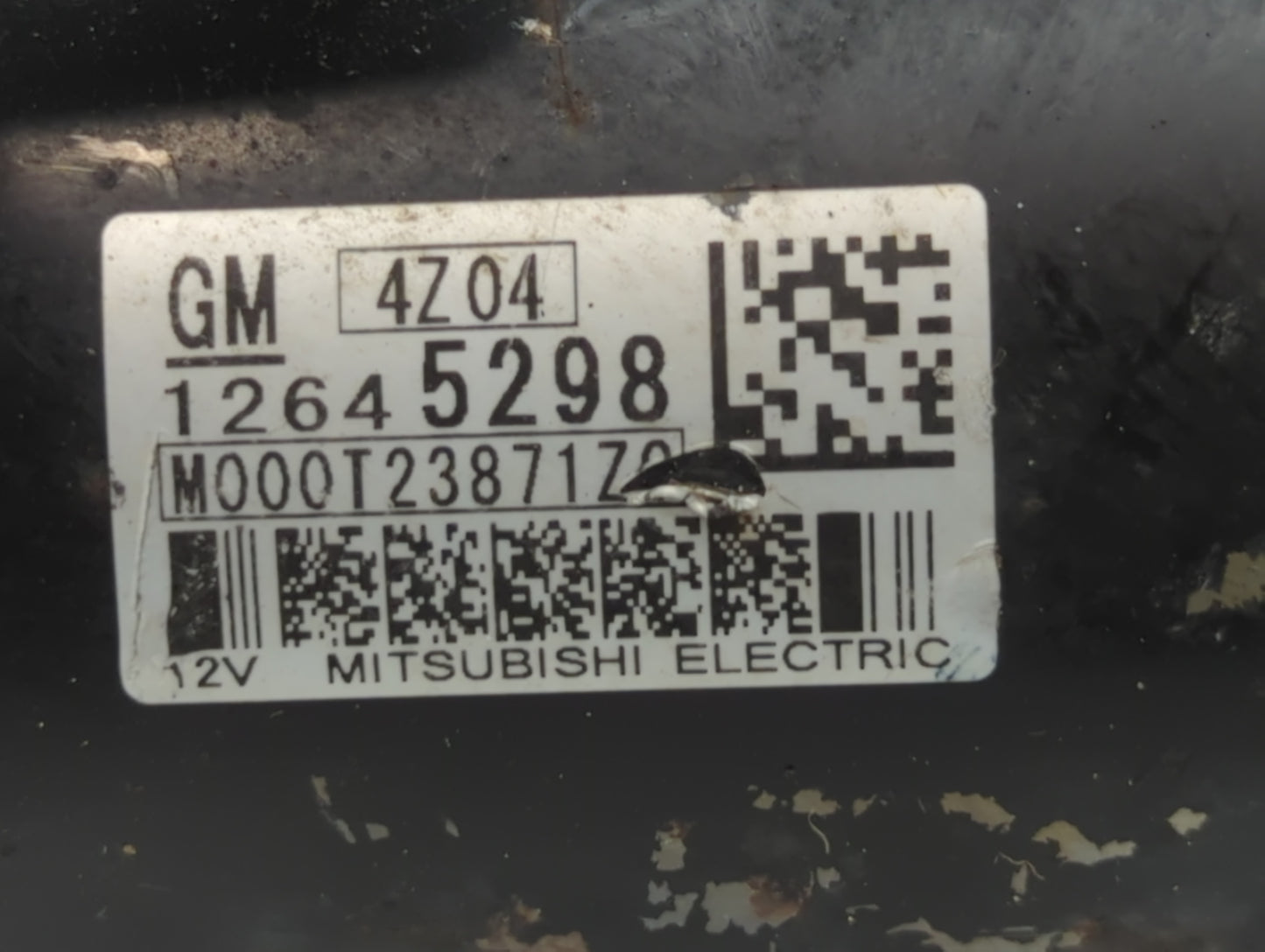 2012-2020 Chevrolet Impala Car Starter Motor Solenoid OEM P/N:M000T23871ZC 12645298 Fits OEM Used Auto Parts - Oemusedautopa