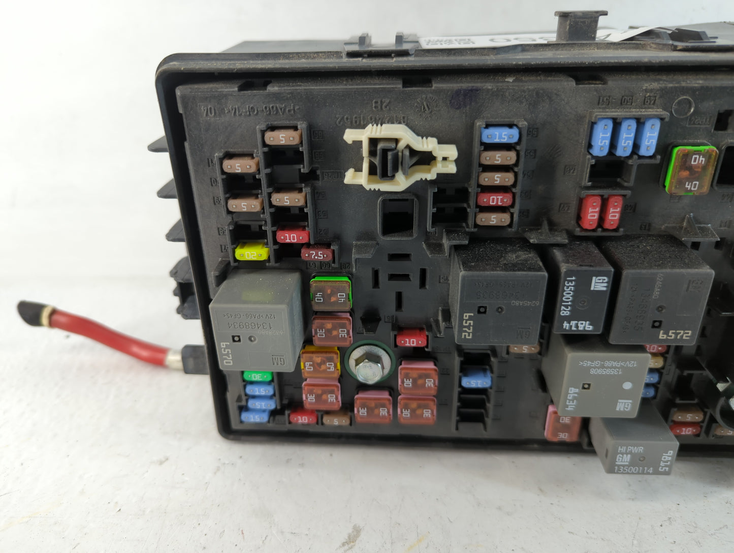 2016-2019 Chevrolet Impala Fusebox Fuse Box Panel Relay Module P/N:9787U 84080463_01 Fits Fits 2016 2017 2018 2019 OEM Used 