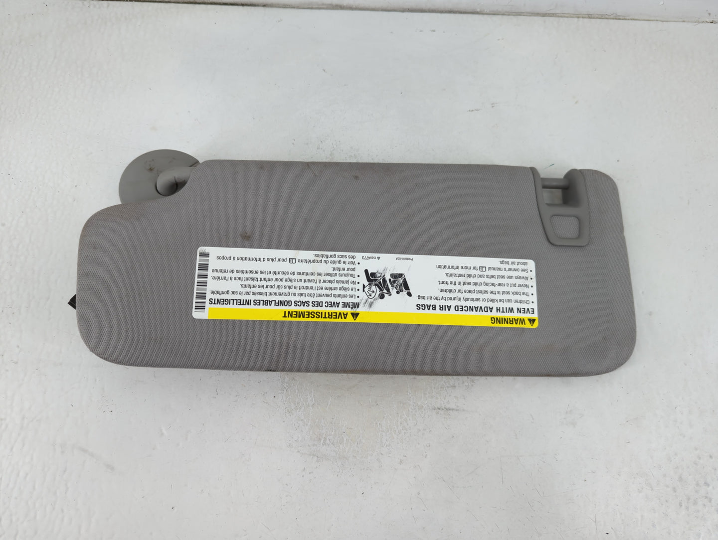 2016-2021 Chevrolet Malibu Sun Visor Shade Replacement Passenger Right Mirror Fits Fits 2016 2017 2018 2019 2020 2021 OEM Us