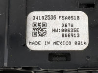 2018 Chevrolet Malibu Headlight Head Light Switch Lamp Control 4192536 - Oemusedautoparts1.com
