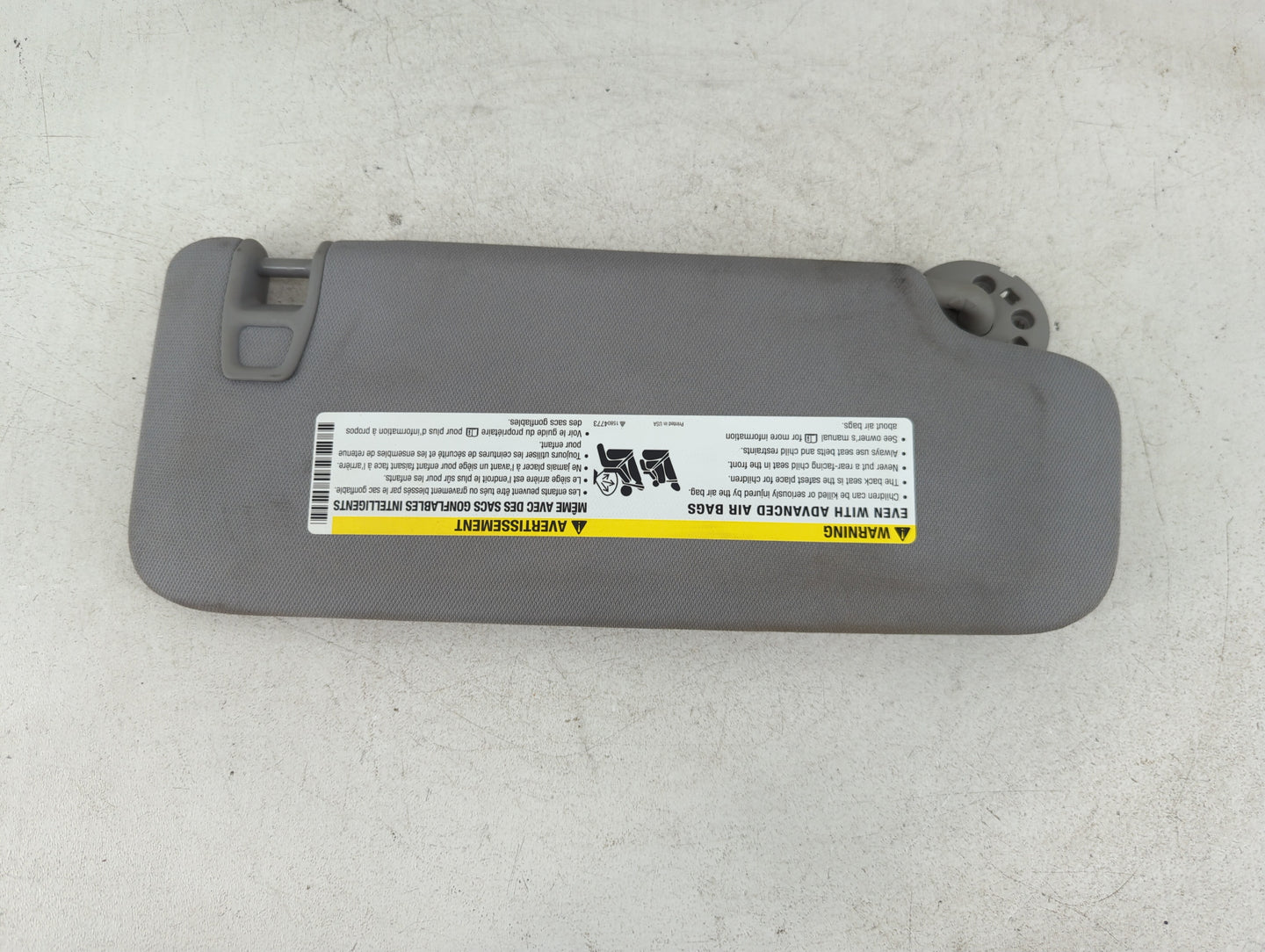 2016-2021 Chevrolet Malibu Sun Visor Shade Replacement Driver Left Mirror Fits Fits 2016 2017 2018 2019 2020 2021 OEM Used A