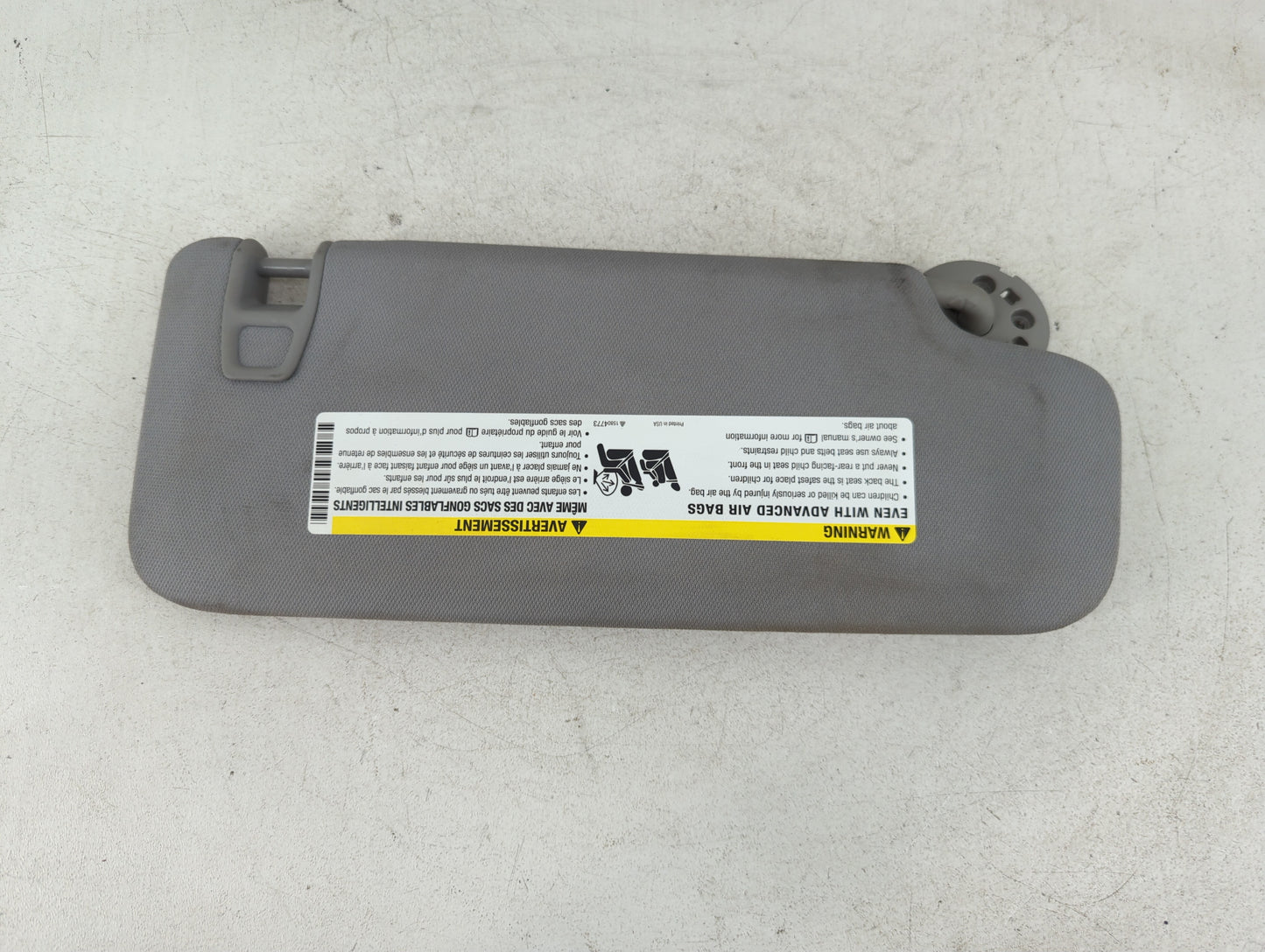 2016-2021 Chevrolet Malibu Sun Visor Shade Replacement Driver Left Mirror Fits Fits 2016 2017 2018 2019 2020 2021 OEM Used A