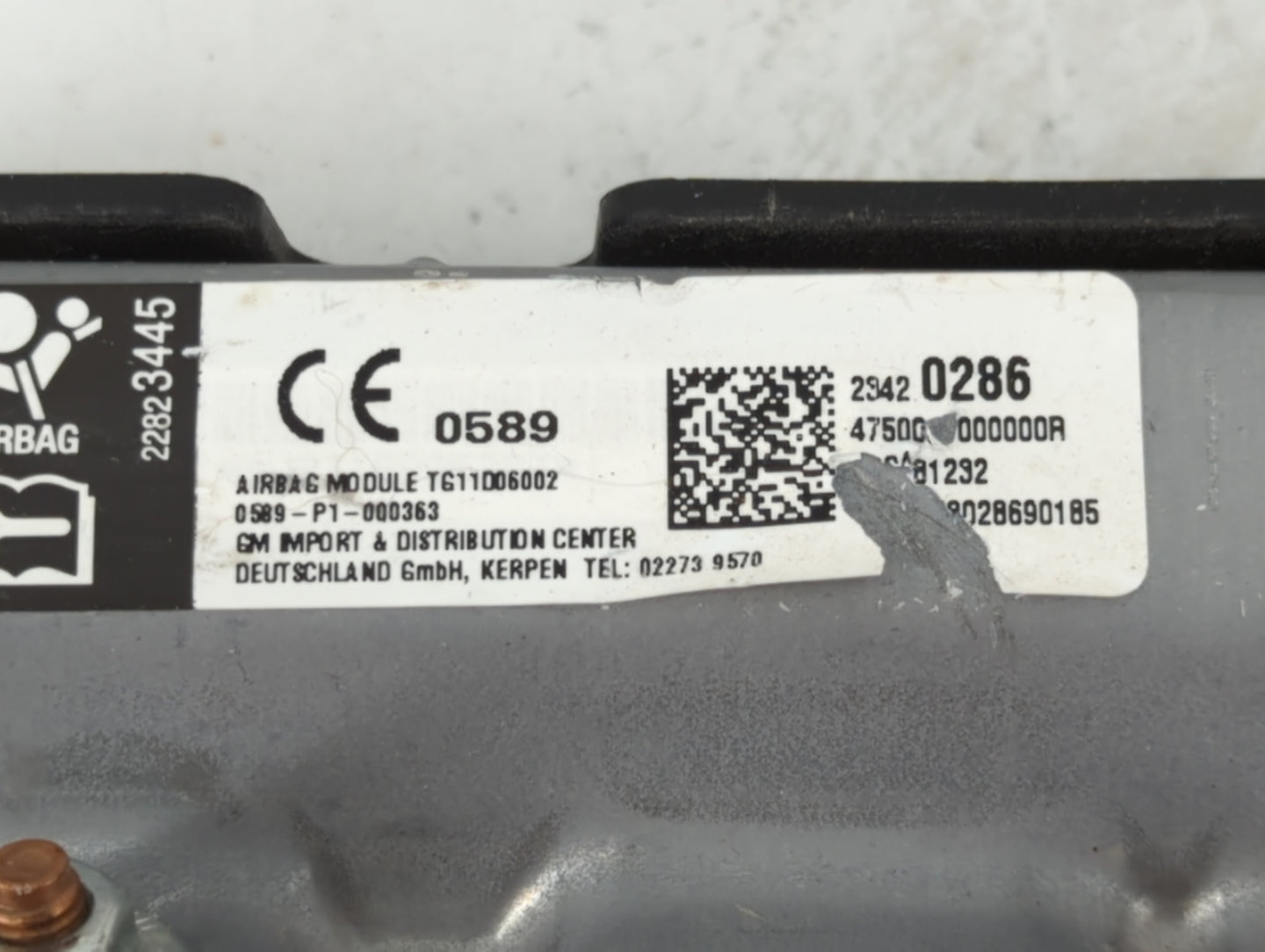 2018-2021 Chevrolet Malibu Passenger Curtain Air Bag Oem - Oemusedautoparts1.com