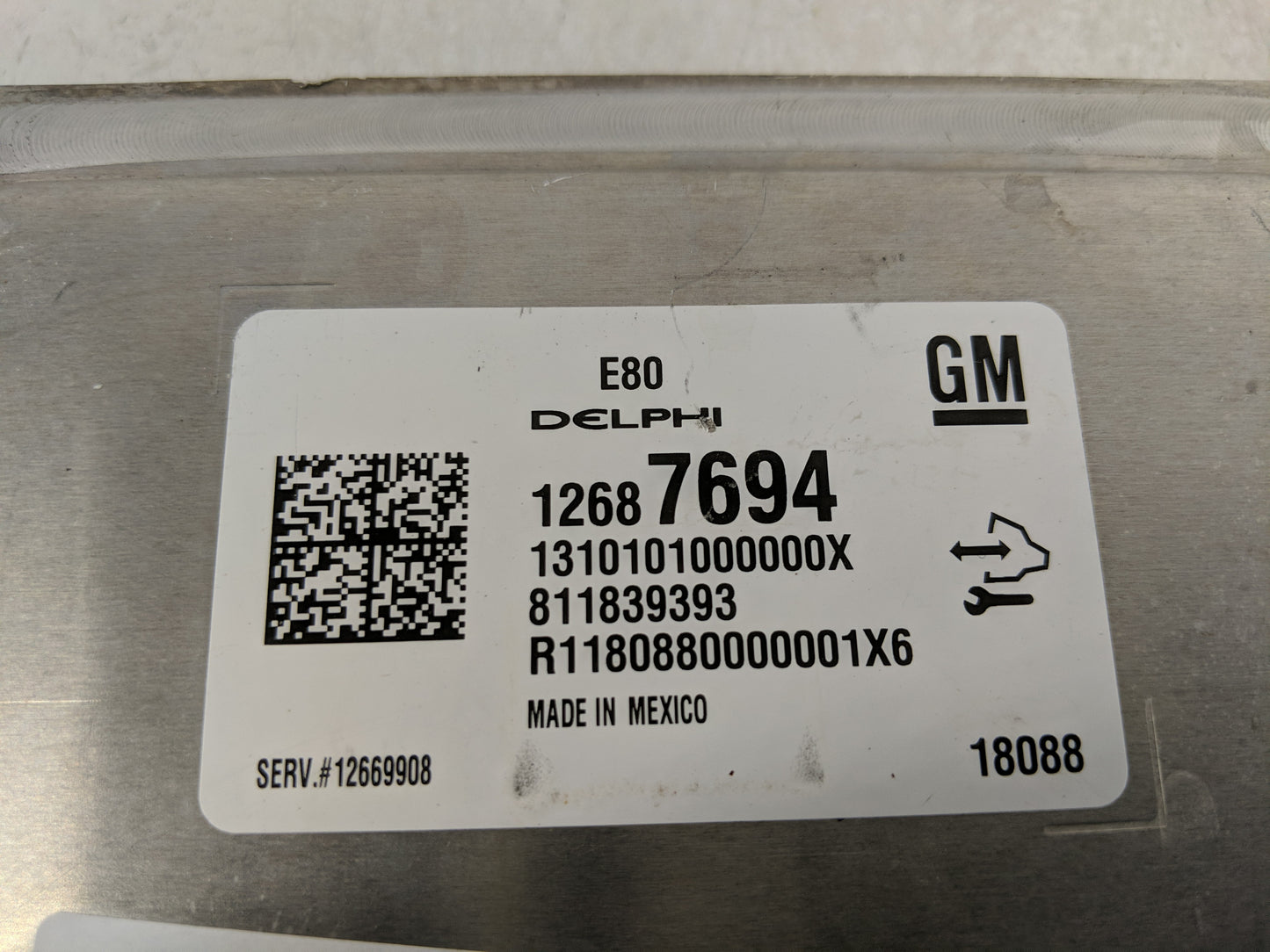 2017-2021 Chevrolet Malibu PCM Engine Control Computer ECU ECM PCU OEM P/N:12687694 Fits Fits 2017 2018 2019 2020 2021 2022 