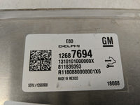 2017-2021 Chevrolet Malibu PCM Engine Control Computer ECU ECM PCU OEM P/N:12687694 Fits Fits 2017 2018 2019 2020 2021 2022 
